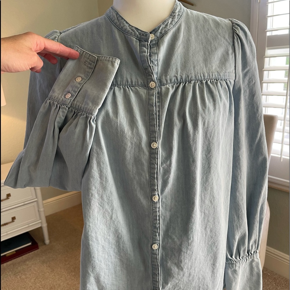 Joie denim button down